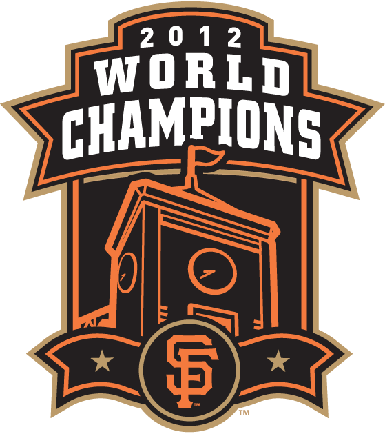 San Francisco Giants 2012 Champion Logo vinyl decal